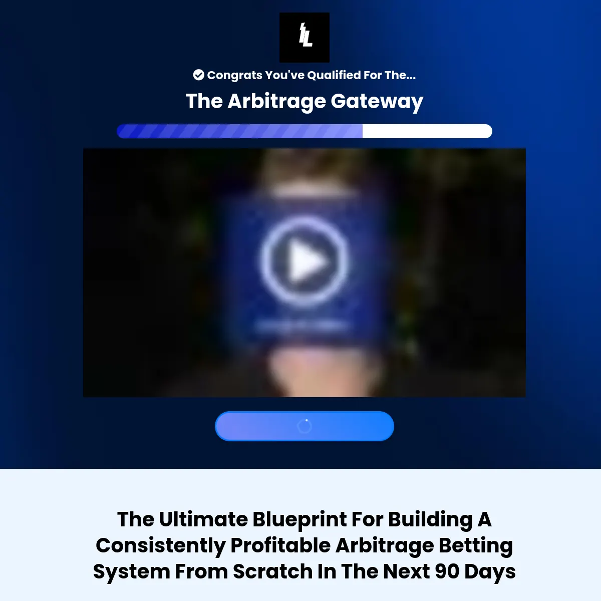Income Lab arbitrage betting education funnel website homepage